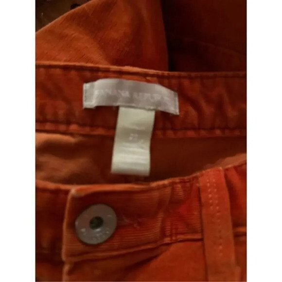 Banana Republic Corduroy Regular Fit Size 27 Burnt Orange - Picture 4 of 4